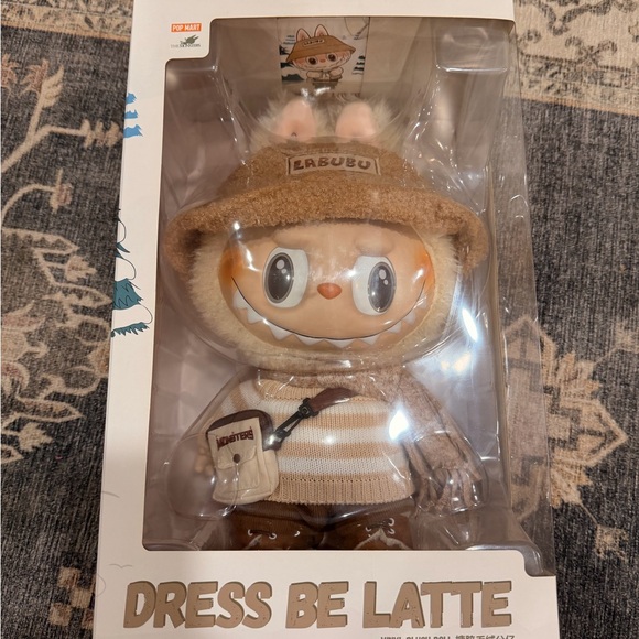 POP MART | Toys | Labubu Dress Be Latte Brand New | Poshmark
